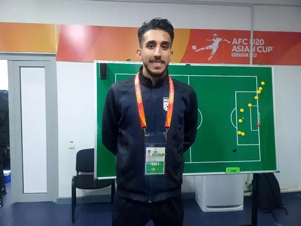  معرفی بهترین بازیکن بازی ایران و قطر در قهرمانی جوانان آسیا