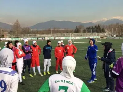 تمرین امروز تیم ملی فوتبال بانوان برگزار شد + عکس