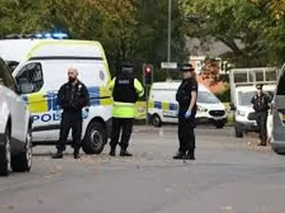 حادثه امنیتی بیرون از یک کنیسه در انگلیس