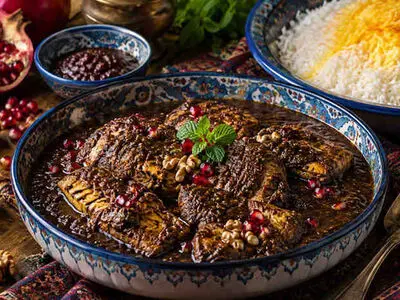 فسنجان ماهی؛ متفاوت ترین خورشت گیلانی