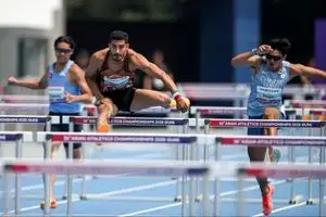 مسعود کامران کیست؟ | همه سوابق ورزشکار دو 110 متر با مانع ایران