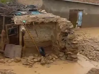 خسارت سیل به ۵ واحد مسکونی ودامداری در شهرستان هرسین 