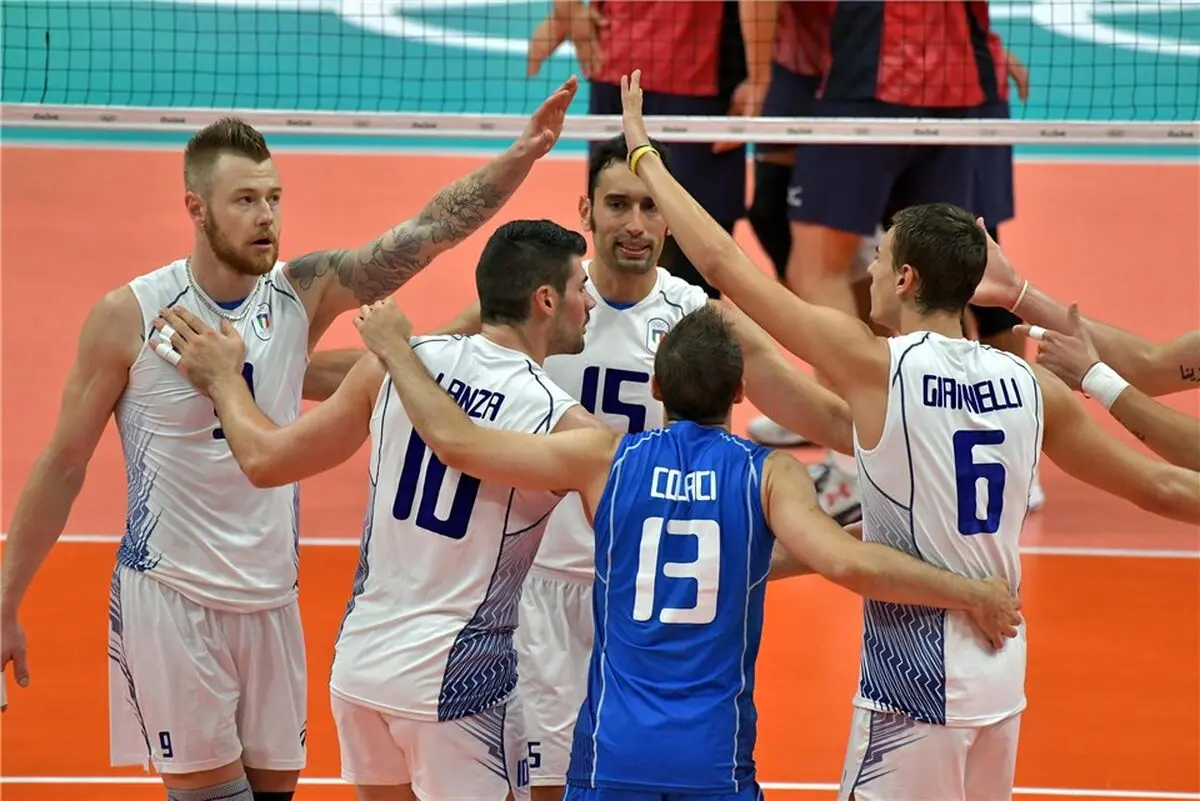 ایتالیا 3- 1 آمریکا؛ دومین باخت آمریکایی ها ثبت شد