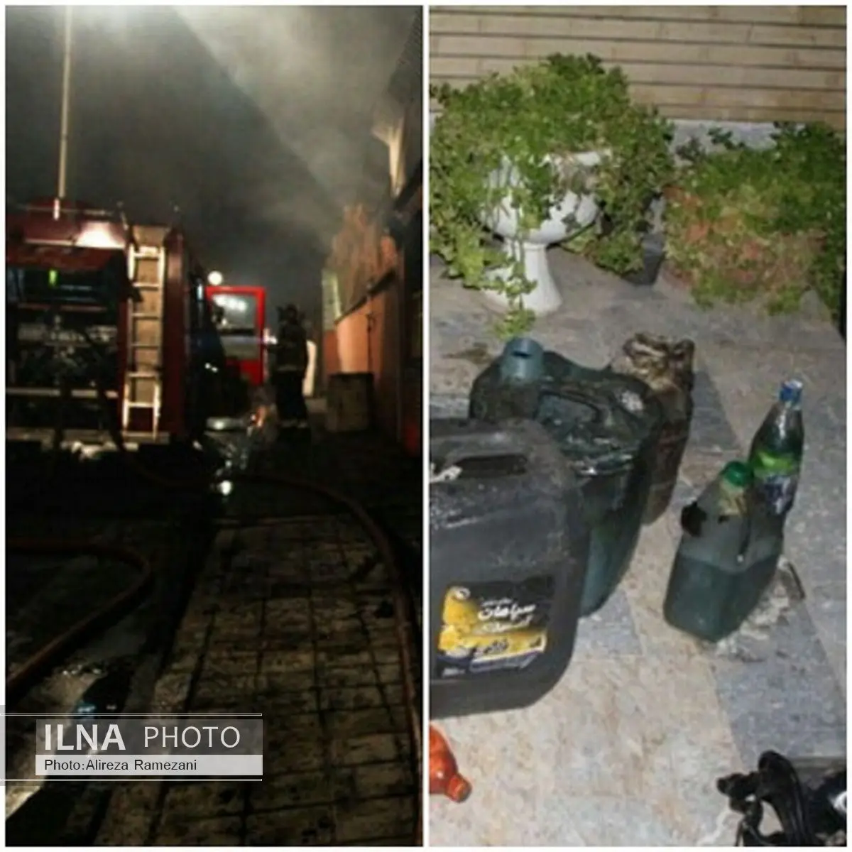 ذخیره بنزین موجب انفجار منزل مسکونی در شهرستان بوکان شد