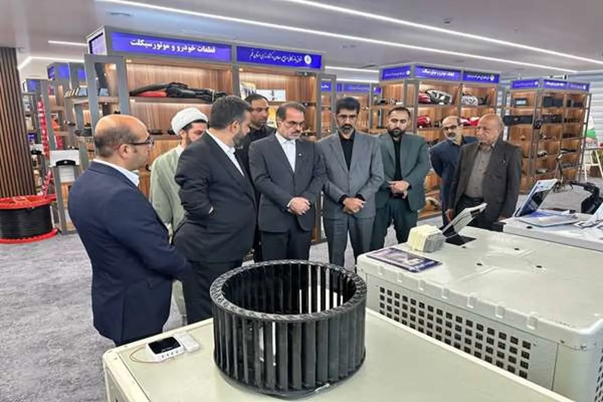 بازدید رئیس سازمان بازرسی از نمایشگاه دائمی دستاوردهای تولید و صنعت استان قم