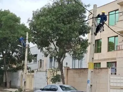 بهره برداری از ۱۴۵ هزار متر کابل خودنگهدار در محدوده برق شهرستان اردبیل
