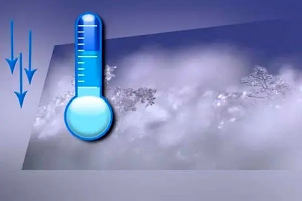 دمای هوای استان مرکزی به زیر صفر درجه سانتی‌گراد می‌رسد 