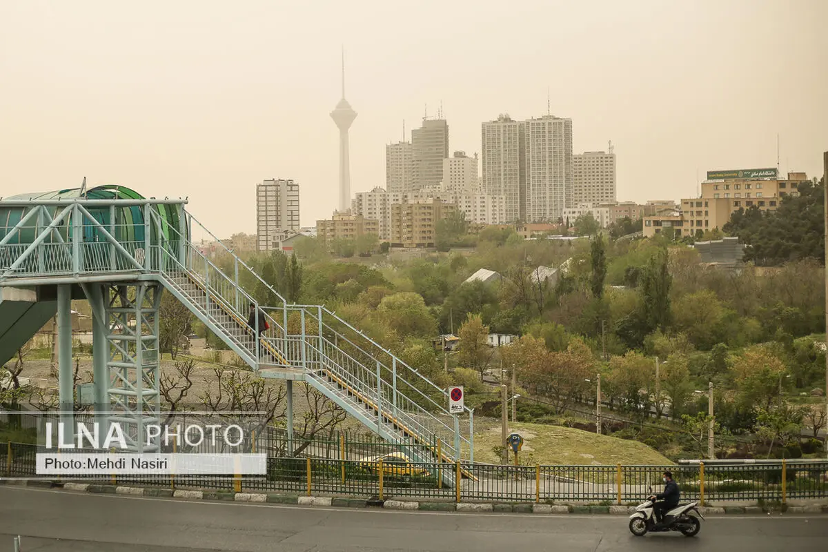 هوای تهران در شرایط ناسالم برای گروه های حساس