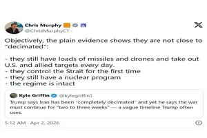 سناتور آمریکایی:برخلاف ادعاهای ترامپ ایران قدرتمند است