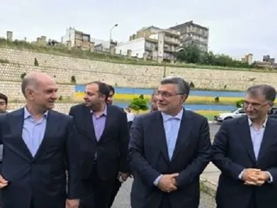 بازدید وزیر بهداشت از پروژه احداث بیمارستان روانسر