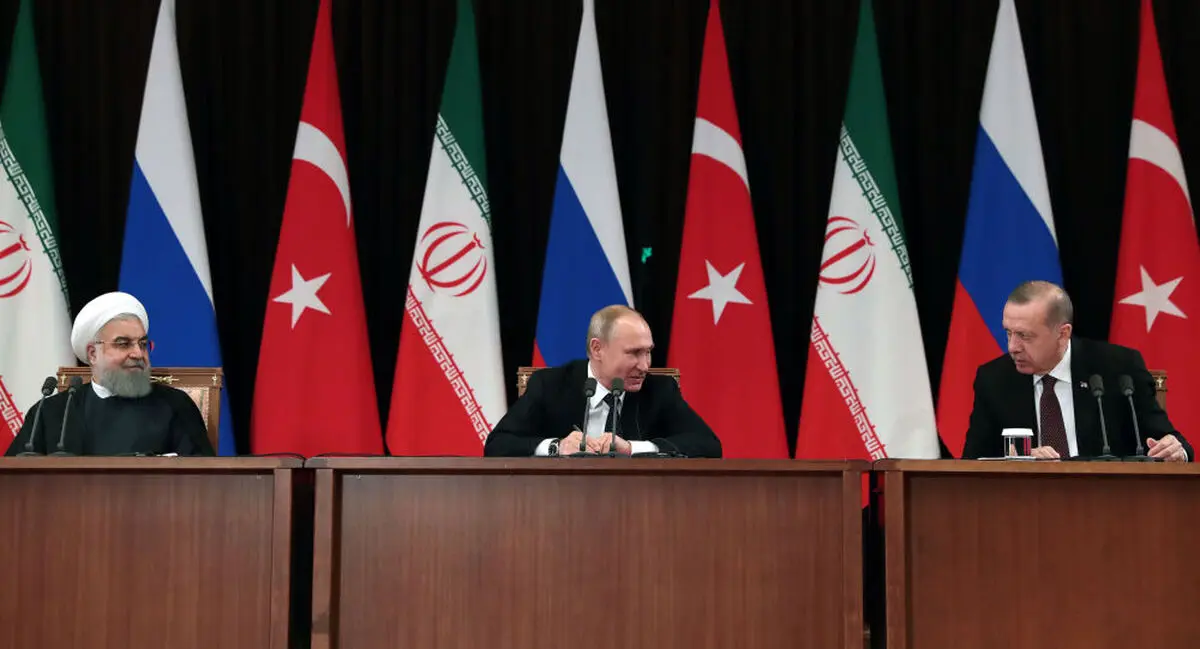 اردوغان: باید برای تضمین صلح در سوریه مسئولیت بیشتری نشان دهیم/ پوتین: باید تمامیت ارضی سوریه را حفظ کرد