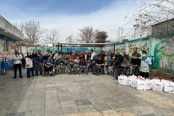 توزیع بسته‌های معیشتی شرکت "ناسیونال ایران" به معلولین آسایشگاه "بردیا"/ معلولان نیازمند توجه بیشتر 