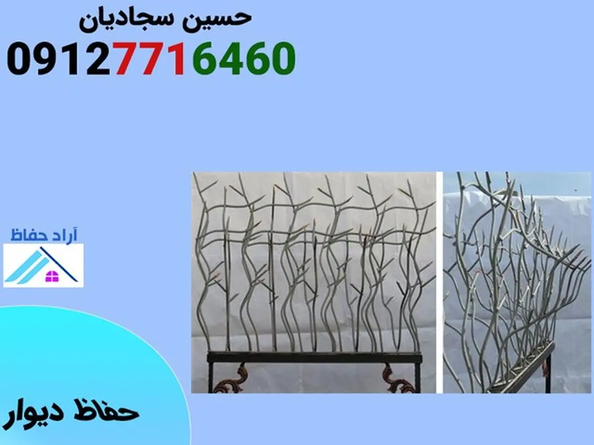 نرده حفاظ دیوار شاخ گوزنی امنیت ساختمان را تضمین می کند