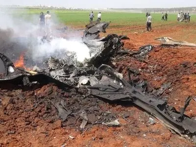 سقوط جنگنده سوری در ریف حلب