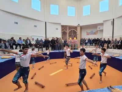 زورخانه "شهید رئیسی" در دانسفهان افتتاح شد