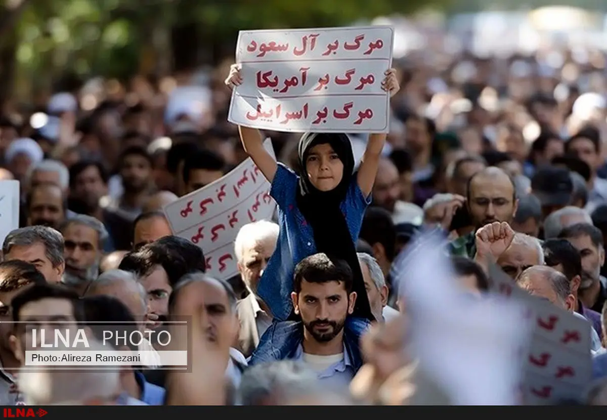راهپیمایی ضد آل‌سعود و آل‌خلیفه توسط نمازگزاران جمعه +بیانیه پایانی