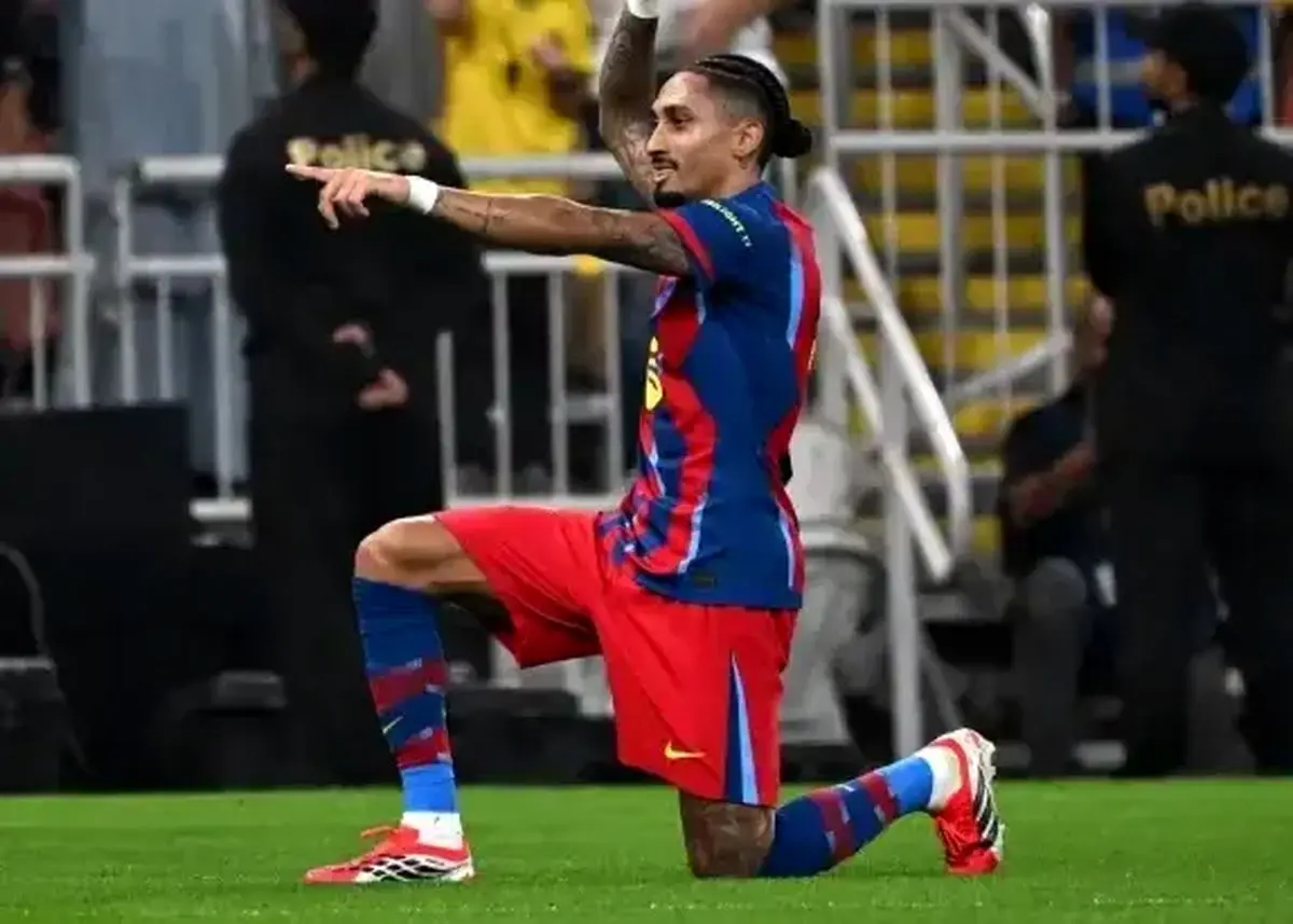 رافینیا، ستون اصلی بارسلونا در فینال سوپرجام