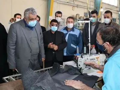 مدیرعامل بنیاد تعاون زندانیان کشور از کارگاه های قزلحصار بازدید کرد