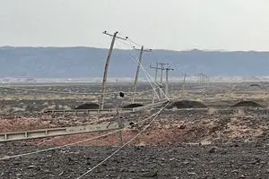 طوفان و بارندگی شدید به 108 تیر برق در سیستان و بلوچستان خسارت وارد کرد