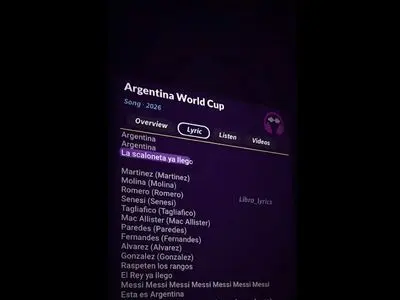 ویدئو: موزیک رسمی تیم ملی آرژانتین برای جام جهانی
