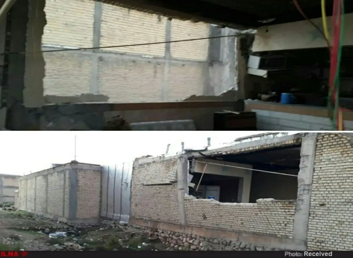 ۴ مصدوم در انفجار منزل مسکونی در ایذه+ تصاویر