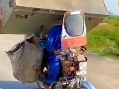 نه به وانت تا وقتی موتور هست! + فیلم
