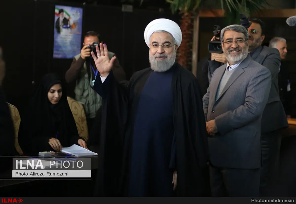 فیلم / سخنان رئیس جمهور پس از انداختن رای در صندوق