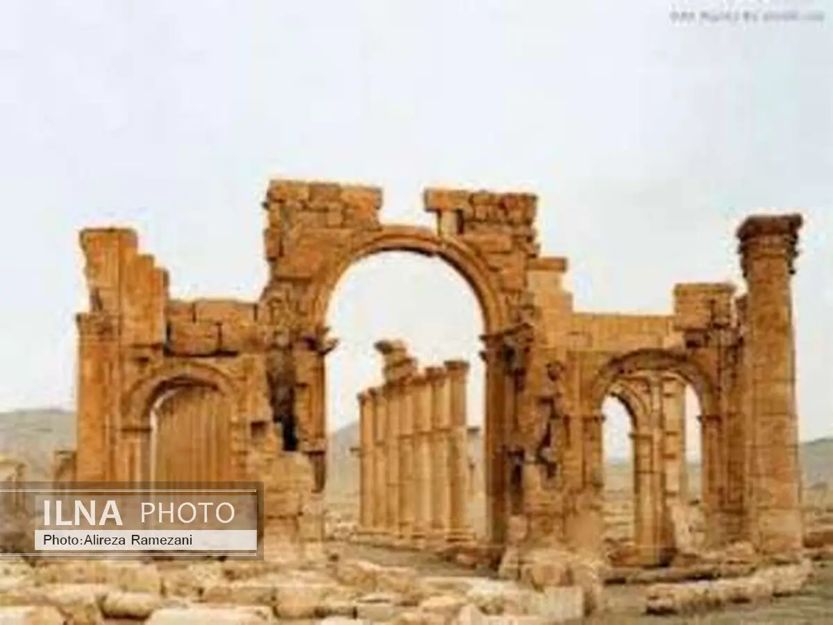 داعش بنای طاق نصرت در پالمیرا را منفجر کرد