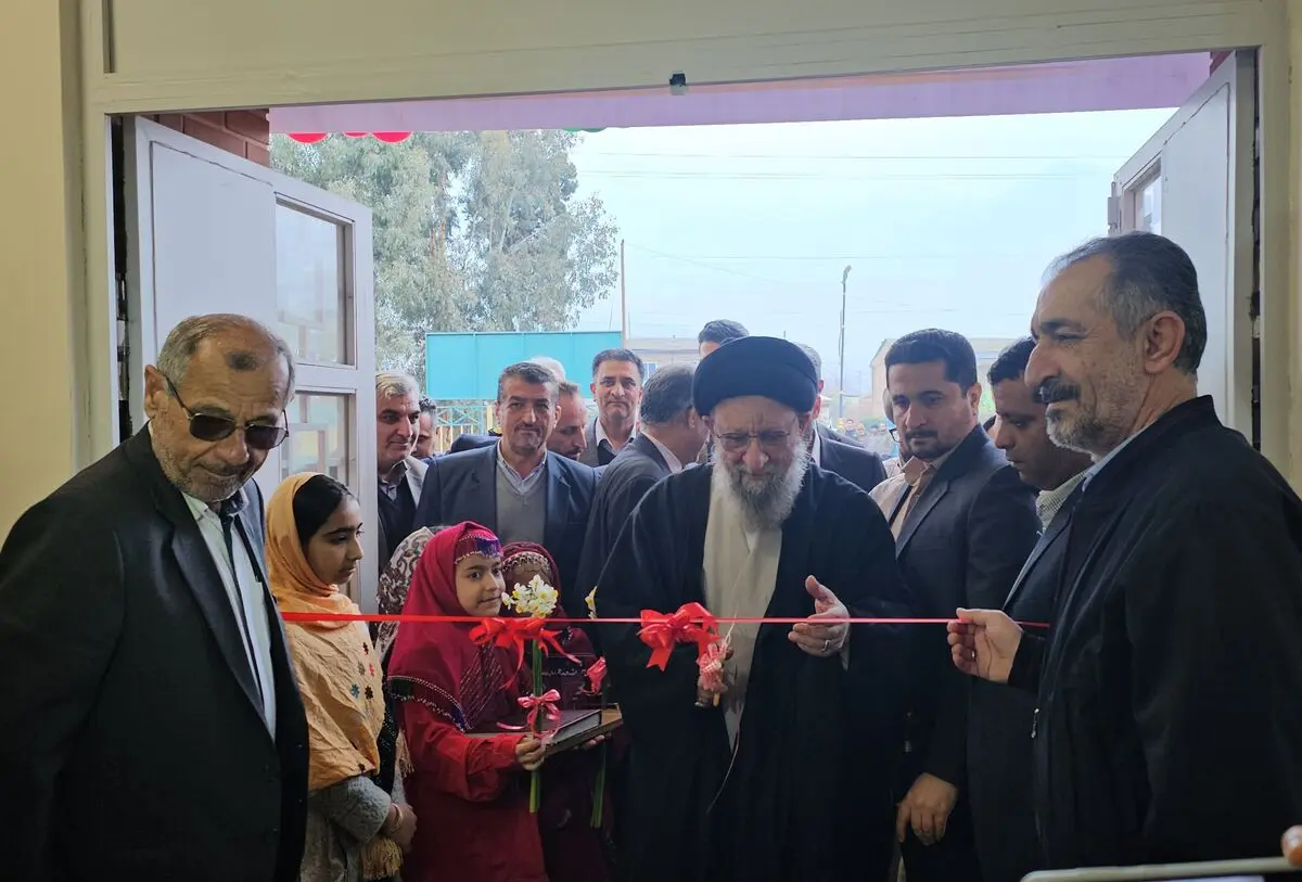 مدرسه ده‌کلاسه حضرت رسول اکرم (ص) شهر قرق افتتاح شد