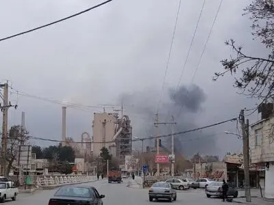  آتش سوزی در بخشی از کارخانه سیمان دورود 