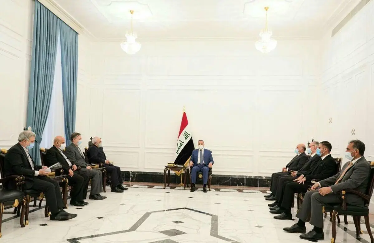 ظریف با نخست‌وزیر عراق دیدار کرد