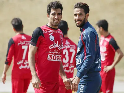 گزارش تصویری از تمرین امروز پرسپولیس
