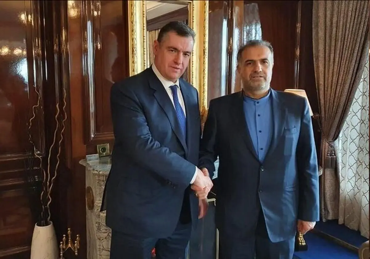 دیدار سفیر ایران در مسکو با رییس کمیته امور بین‌الملل دومای دولتی روسیه