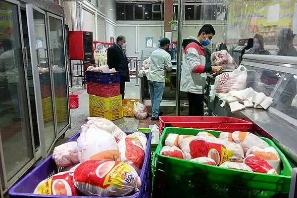 قیمت مرغ در میادین میوه و تره‌بار تهران اعلام شد 