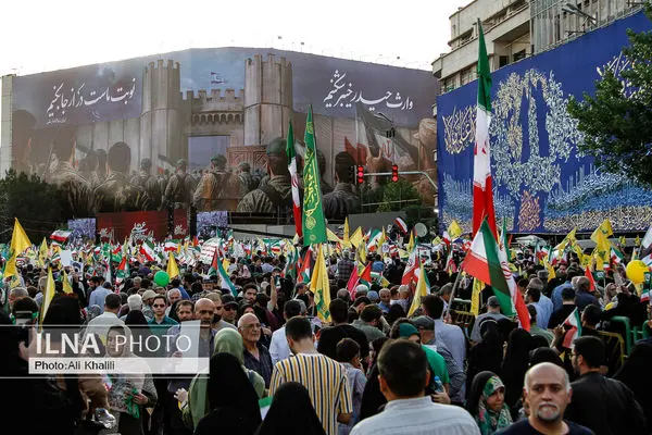 تجمع بزرگ مردمی «ایران؛ ذوالفقار علی» - تهران