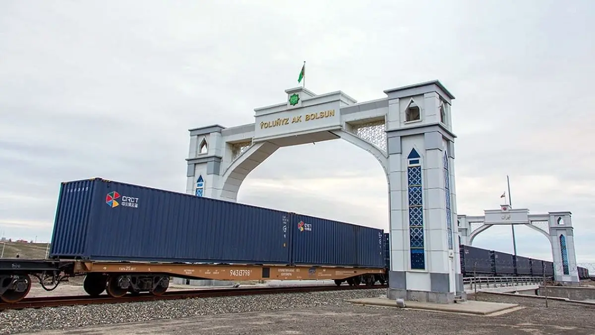 Chinese freight train to enter Iran from Turkmenistan: envoy