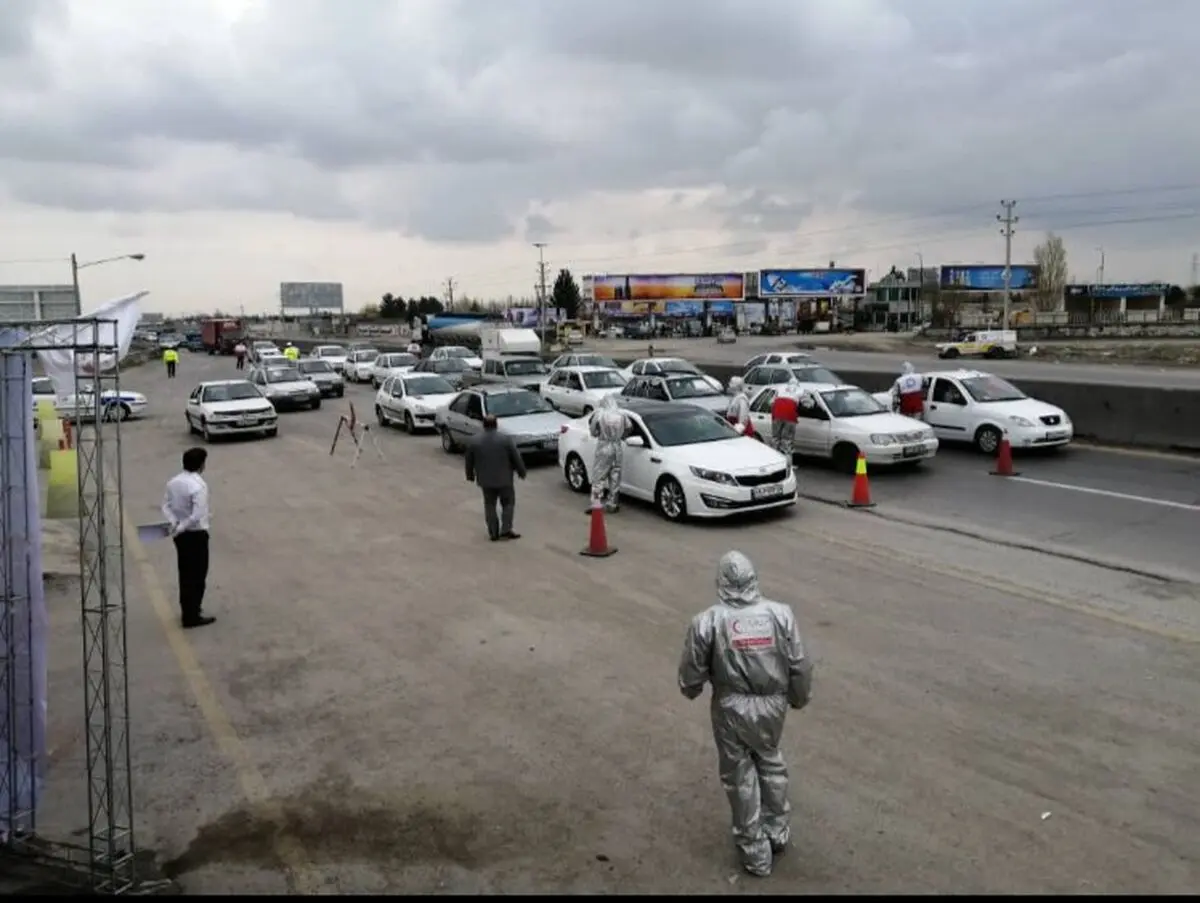 غربالگری بیش از ۲۵۰ هزار نفر در پایگاه بازرسی سلامت هلال احمر مشهد مقدس