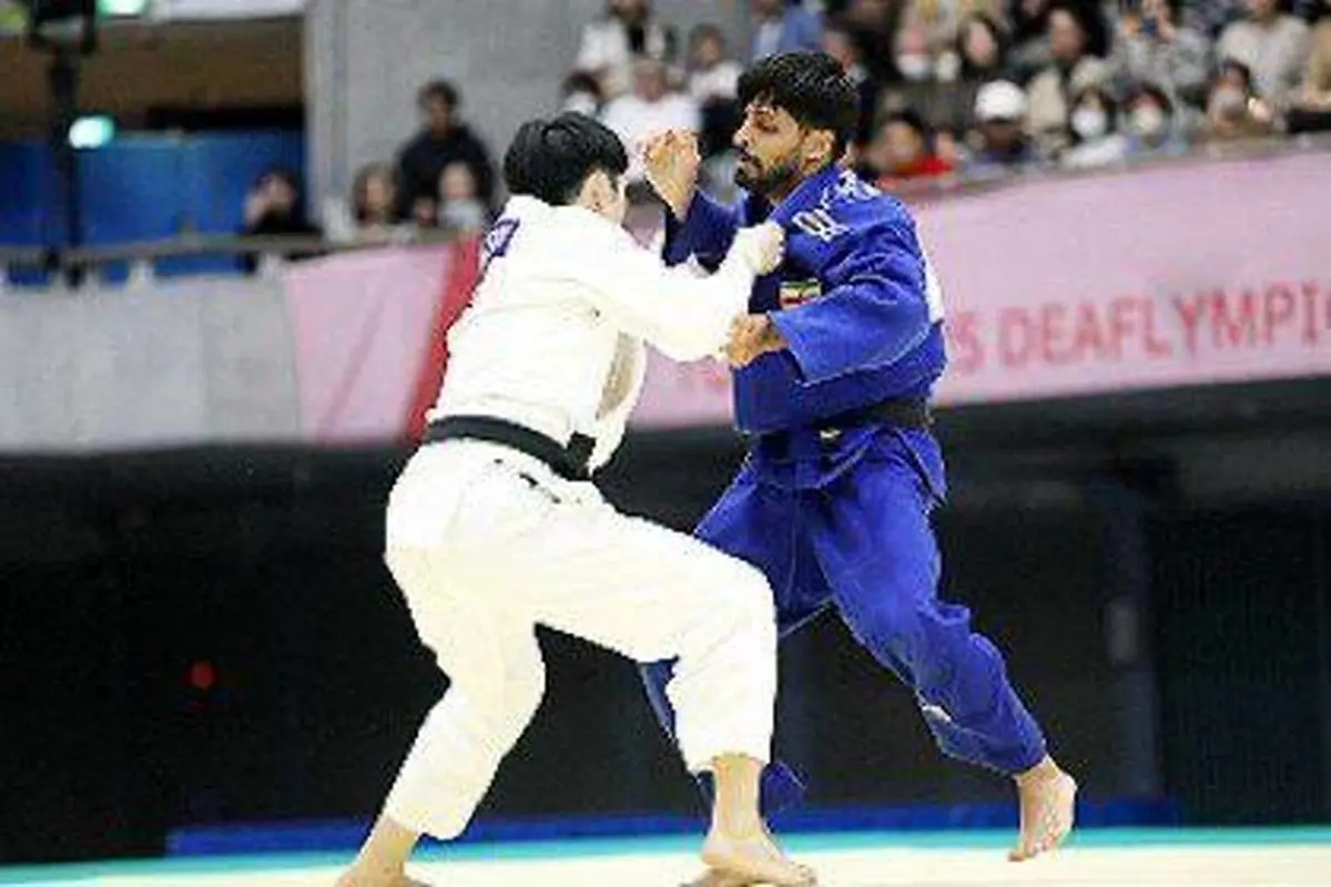 اولین مدال کاروان ایران در جودو به دست آمد