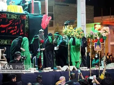 اجتماع زینبیون و مراسم شام غریبان در سودرجان