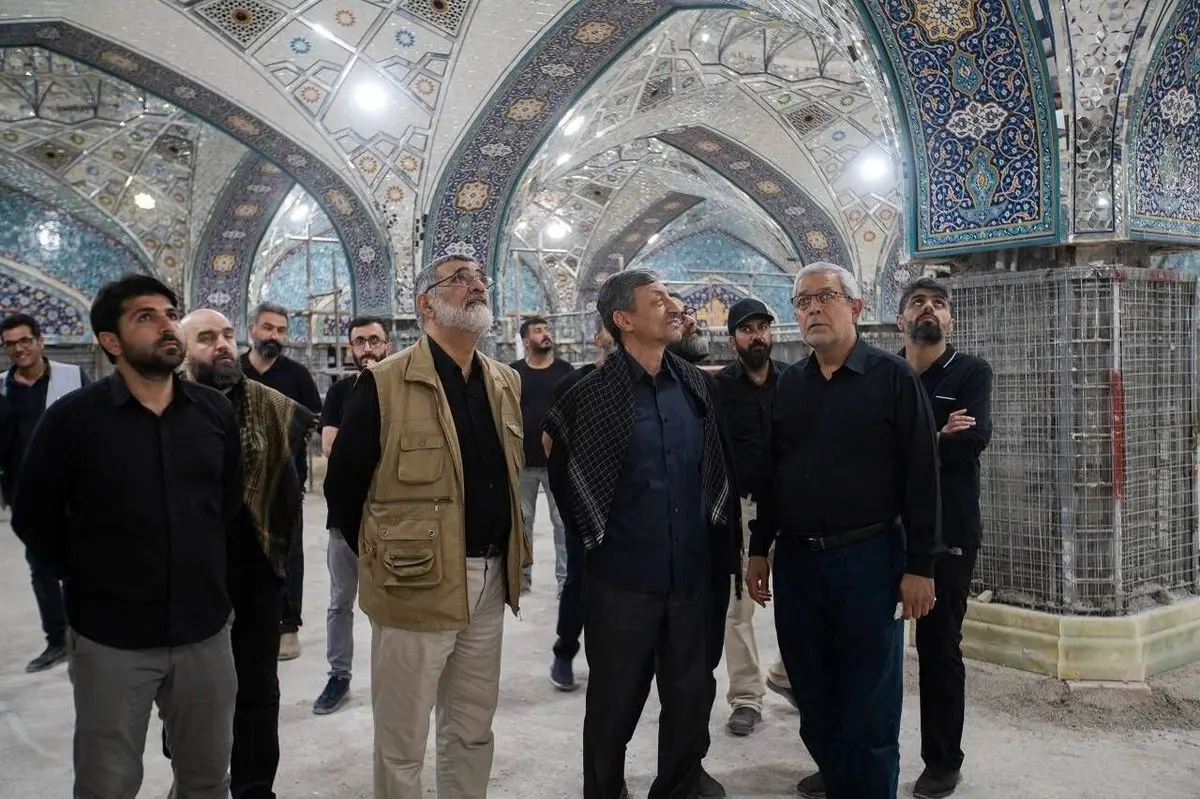 پیشرفت ۸۰ درصدی پروژه شبستان حضرت زینب (س) در حرم امام حسین (ع)