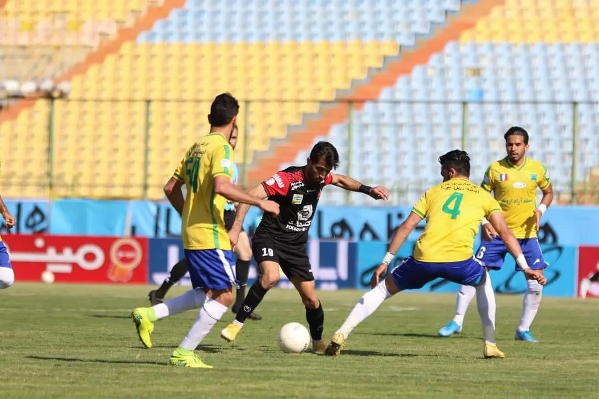 صنعت نفت صفر - پرسپولیس صفر/ دو امتیاز در آبادان جا ماند 