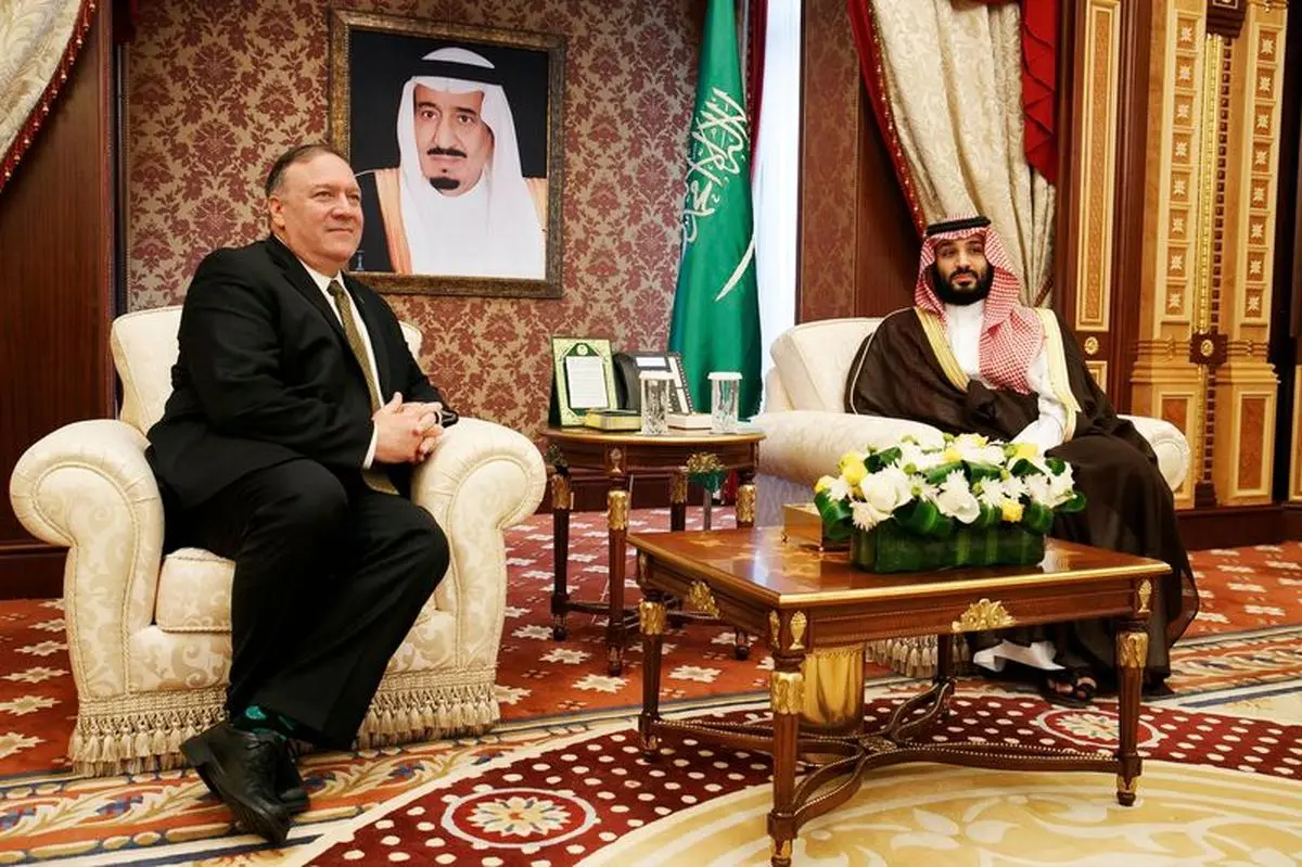 دیدار مایک پمپئو و بن سلمان با محوریت فشار علیه ایران