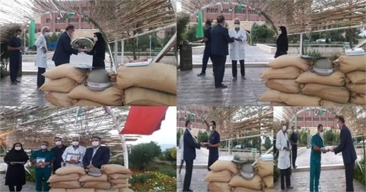 مدافعان سلامت دامغان تجلیل شدند