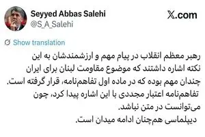 وزیر ارشاد: مقاومت لبنان برای ایران همچنان مهم است