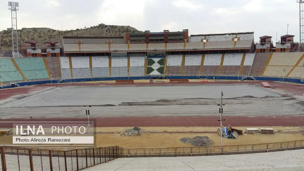 ورزشگاه یادگار امام تبریز آذرماه آماده بازی می‌شود