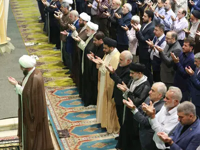 اقامه نماز عید قربان در دانشگاه تهران