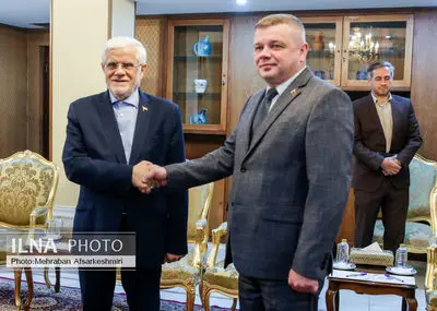 دیدار وزیر صنایع بلاروس با معاون اول رئیس جمهور