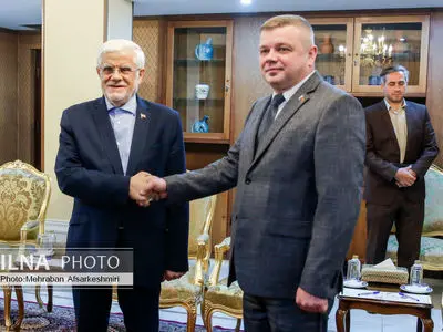 دیدار وزیر صنایع بلاروس با معاون اول رئیس جمهور