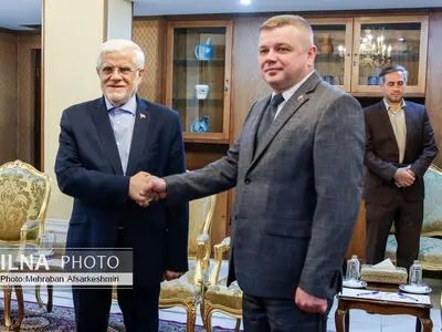 دیدار وزیر صنایع بلاروس با معاون اول رئیس جمهور