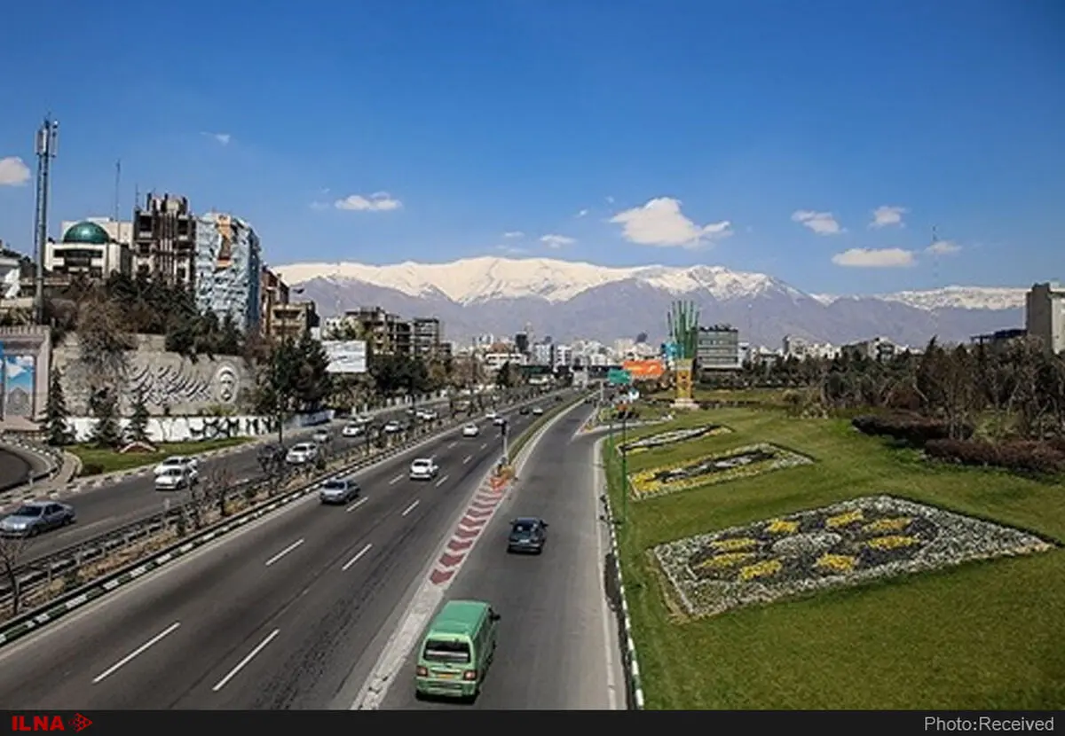 وضعیت ترافیک معابر تهران در هشتمین روز از بهار